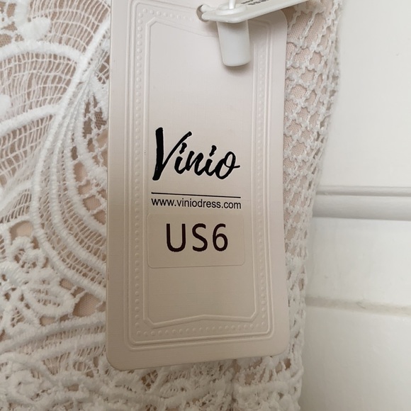 NWT Boho Lace Wedding Dress - Picture 11 of 12